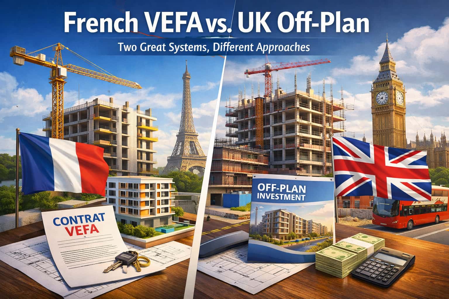 french vefa vs uk off plan - French VEFA vs UK Off-Plan: Two Great Systems, Different Approaches
