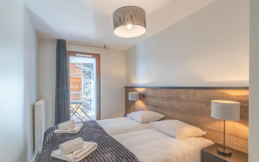 Alpe d’Huez | Spacious 2-Bed + Cabin Apartment in Vieil Alpe with Garage