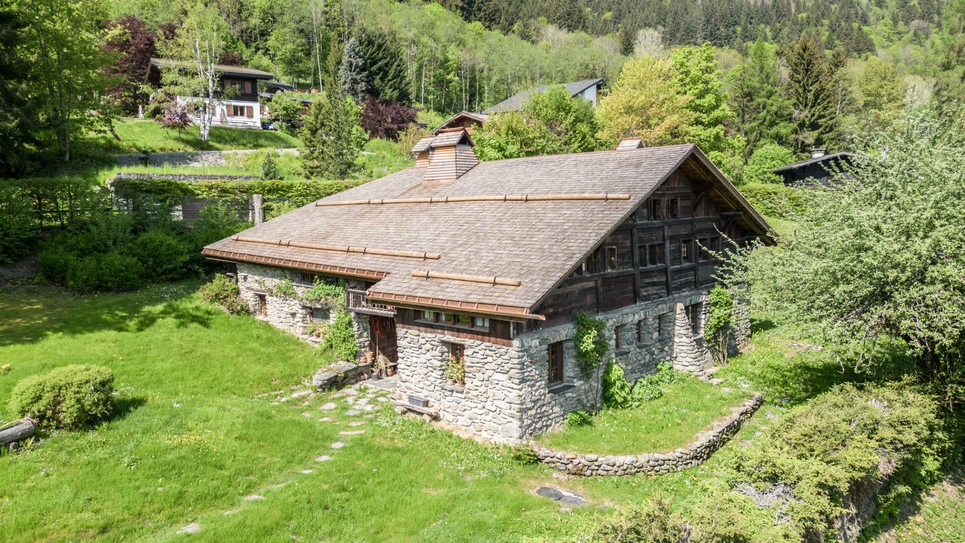 Domosno | Chamonix-Mont-Blanc | Historic 5-Bed Farmhouse with Mazot & Mont Blanc Views