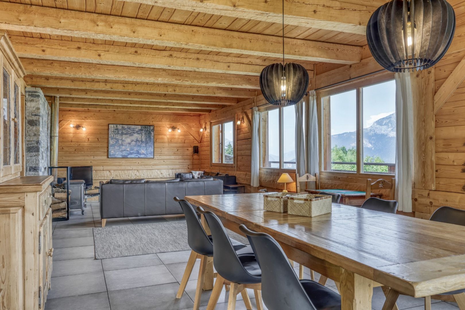 Domosno | Saint-Gervais-les-Bains | Authentic 5-Bed Chalet with 180° Mont Blanc Views