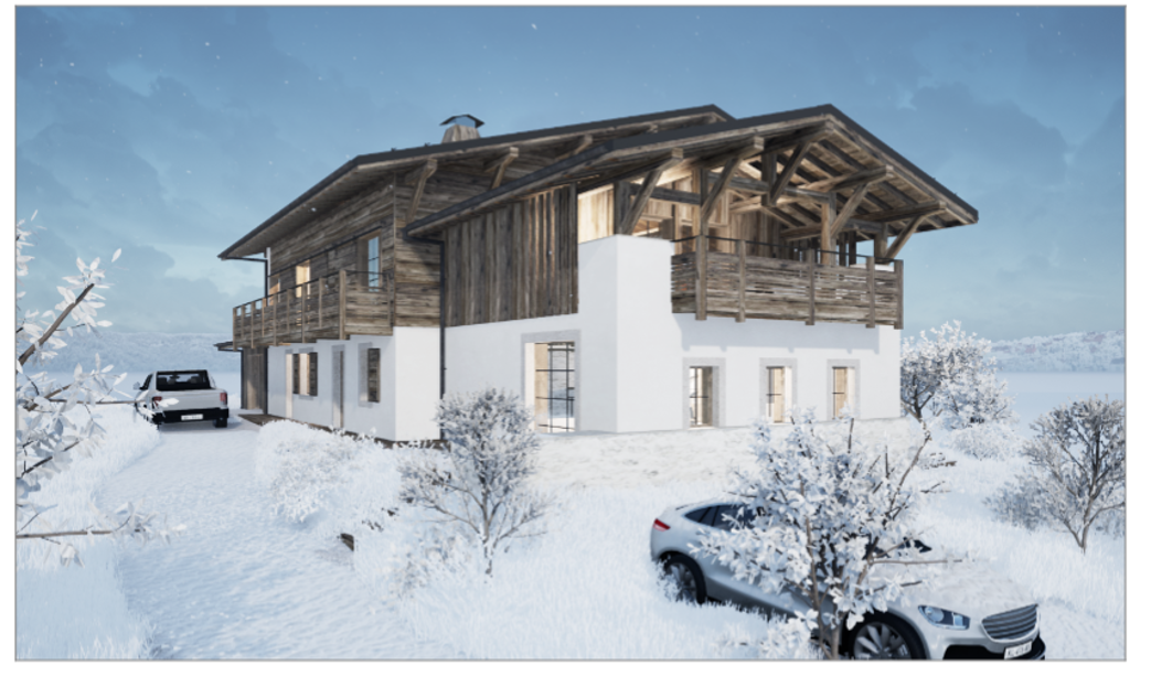Domosno | Saint-Gervais-les-Bains | Exceptional 7-Room Project in Saint-Nicolas-de-Véroce