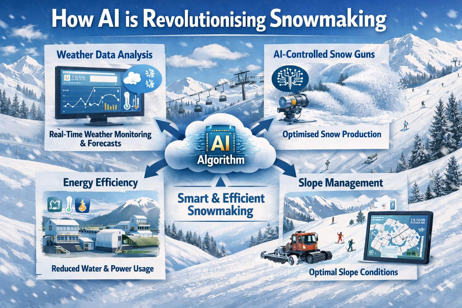 How AI is Revolutionising Snowmaking