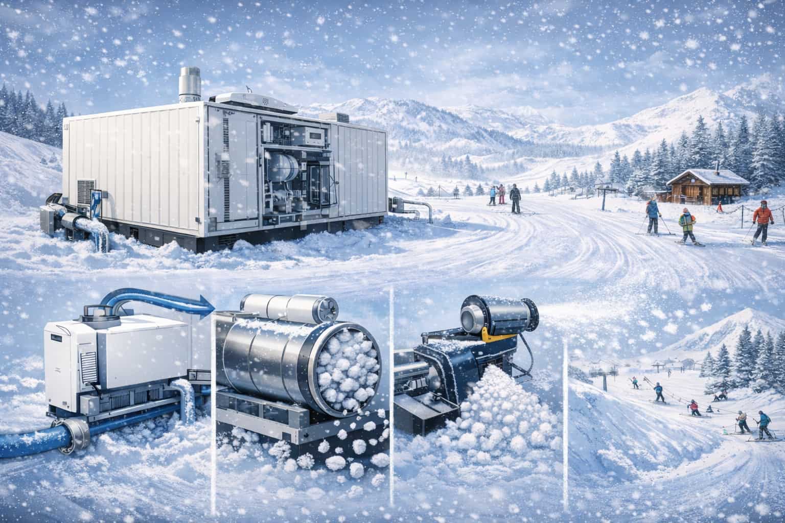 How SnowFactory Works Engineering Snow on Demand