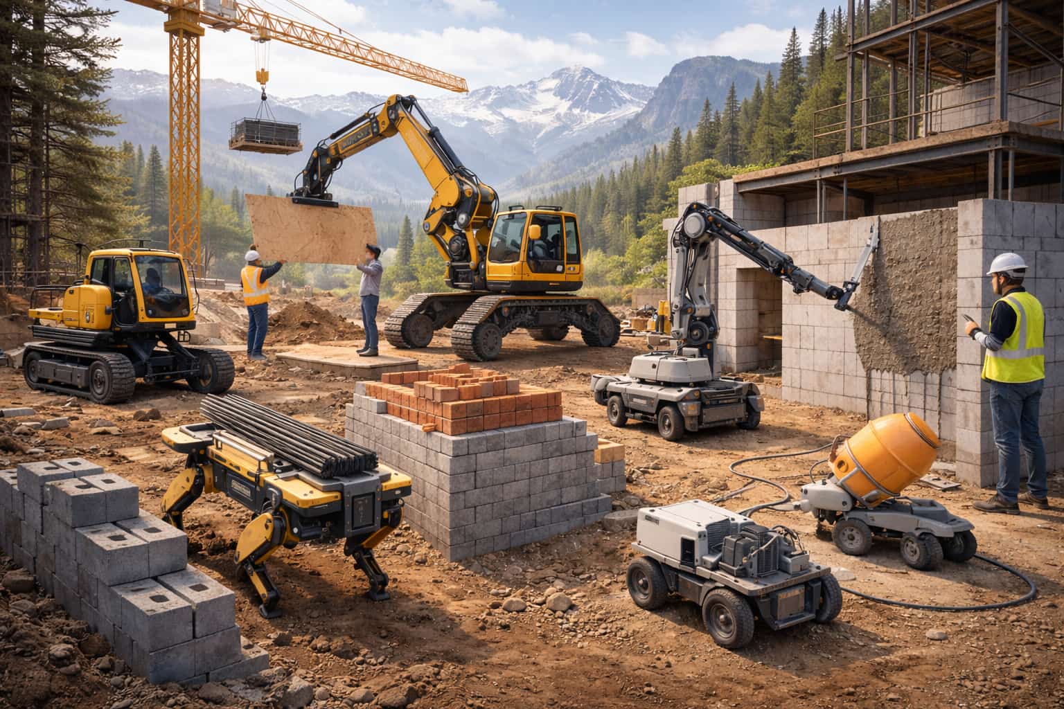 The Rise of Robotic Construction Systems: How Physical AI Is Transforming Job Sites