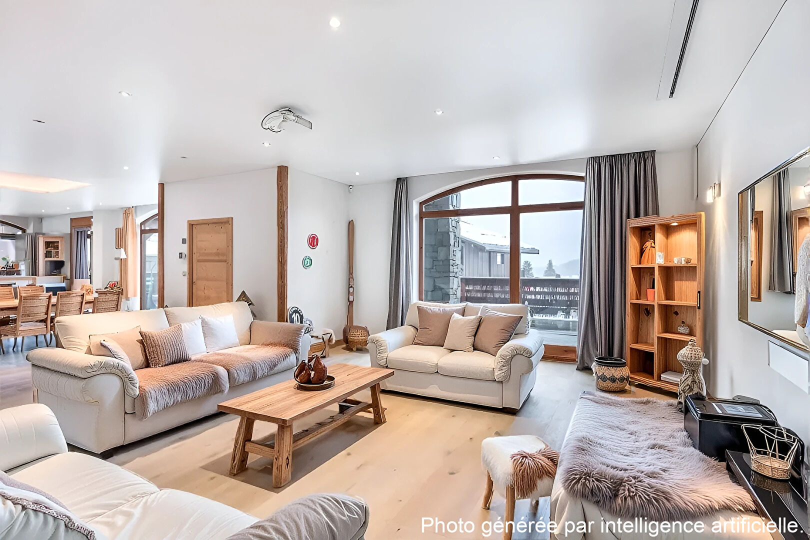 Domosno | Les Saisies | Spacious 5-Bed Duplex in Luxury Residence with Pool & Spa