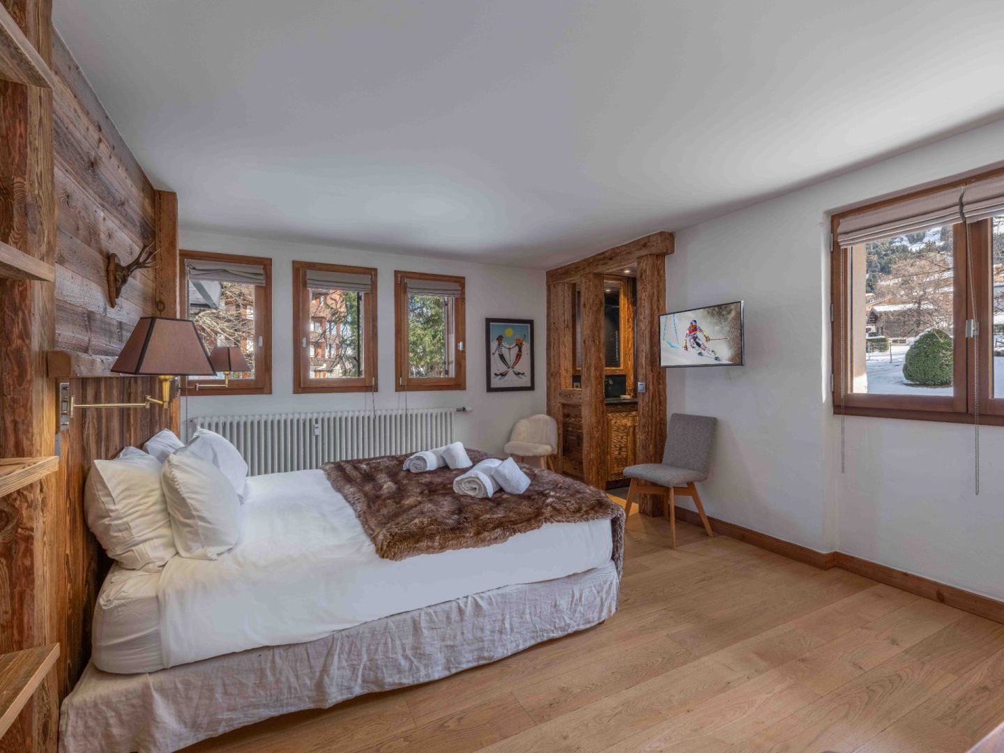 Megève | Renovated 3-Bed Apartment with Garden Access in Mont d’Arbois
