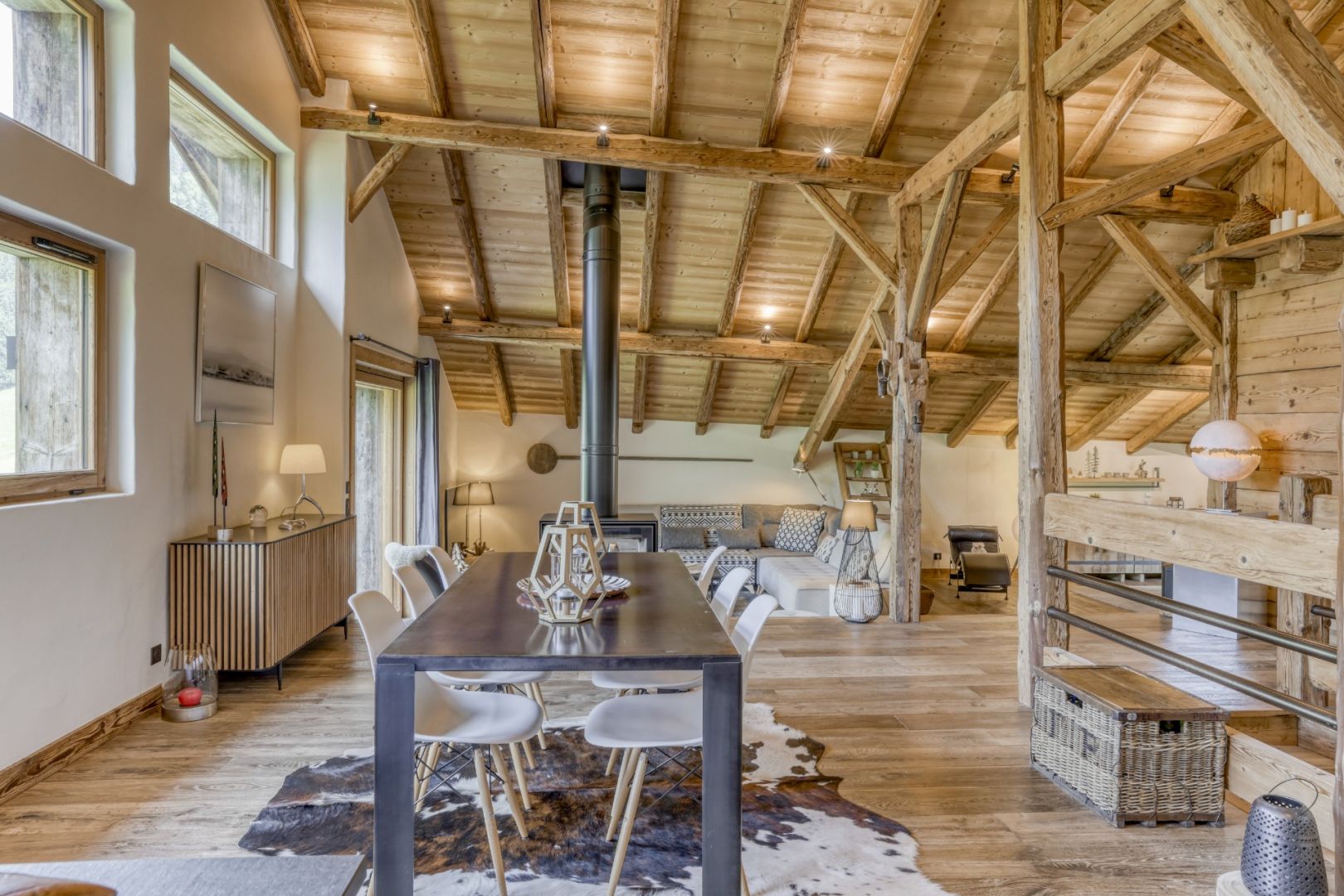 Domosno | Saint-Gervais-les-Bains | Prestigious Renovated 5-Bed Farmhouse with Energy Efficiency