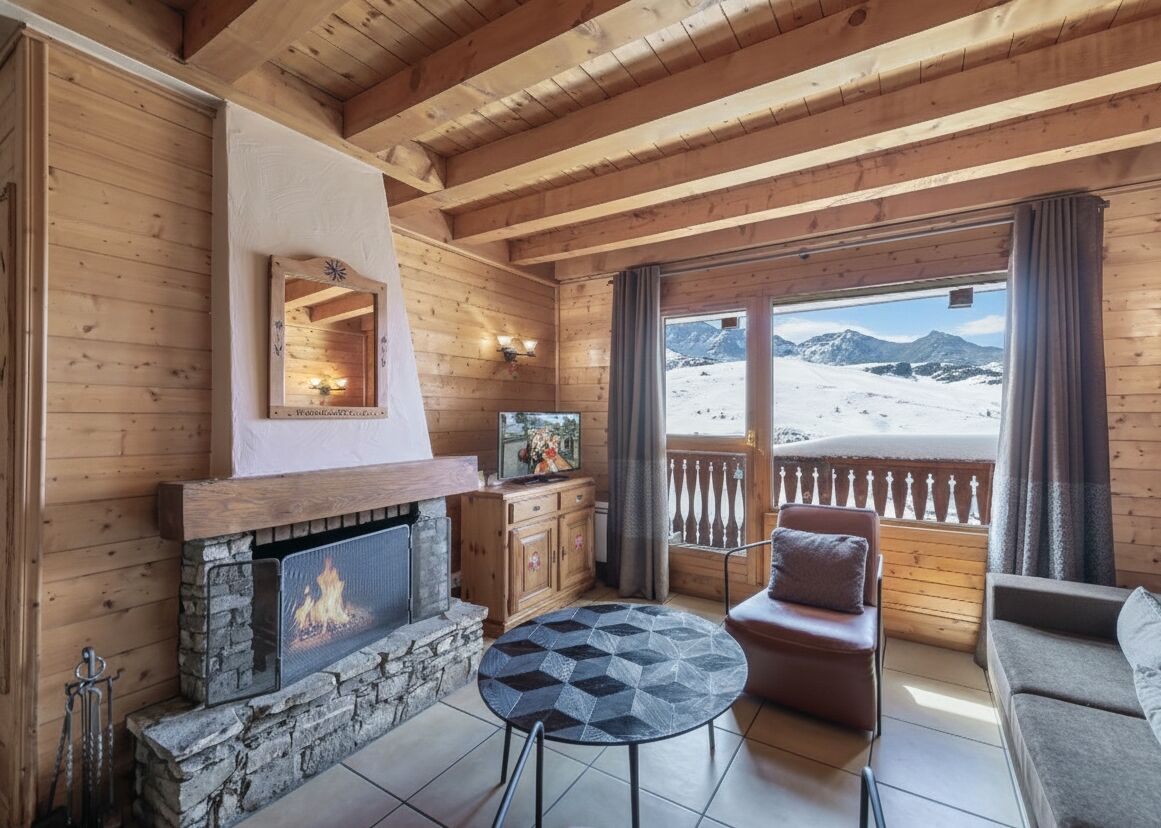 Domosno | Val Thorens | Unique 4-Level Chalet Apartment with Private Sauna